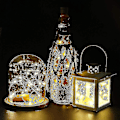 Miniatyrbillede 4 af 5: 12 stk. flaske lys, kork lys til vinflasker, 2m 20 LED fe lys