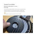 Miniatyrbild 2 av 5: Fuktighetsregulator för akustisk gitarr, Ljudhålsfuktare, Gitarrfuktare, Vit