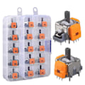 Miniatyrbild 3 av 5: 10 st 3D Hall Effect Joystick Justerbar Utan Drift Tumspakar Spel Joystick Modul Kontroller för