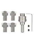 Miniatyrbild 4 av 4: Ringborr Bits Maker Trä Tjock Multi Cutter Träverktyg Set