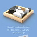 Miniatyrbild 5 av 5: Kreativa Dolda Block 3D Utbildningsspel för Småbarn Förskolefärg Formmatchning Hjärnspel
