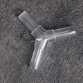 Miniatyrbillede 1 af 3: Transparent Y-Formet Akvarium Luft-Slangeforbindelse til Fiskekum Oxygenpumpe
