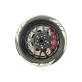 Miniatyrbilde 1 av 5: Metallisk RC Fjernkontroll Sender Ratthjul Håndhjul For Nb4 G7p Mt4 Futaba 3pv 7px X9,3