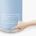 Miniatyrbillede 4 af 5: Håndholdt Mini Elektrisk Tøj Tørrepose til Rejser - Foldbar Tørremaskine (220V)