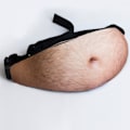 Miniatyrbillede 1 af 5: Kreativ stor mavebæltetaske falsk mavebæltetaske ølmagebæltetaske ændring Beer belly