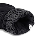 Miniatyrbillede 3 af 5: Vinterhandsker 3m Thinsulate Fingerless Konvertible Termiske Luffer Vindtætte Isolerede Polar Fleece Varme Til Mænd Og Kvinder Sort