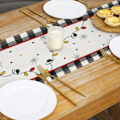 Miniatyrbillede 2 af 3: Julebordløber Dekoration Spisebord Linned Bordmåtte Lang Dug B 33*250