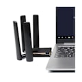 Miniatyrbillede 4 af 5: 5g Dongle Modul 4 Antenner Usb3.1 Port Aluminium Legering Køleplade M.2 Key B Interface