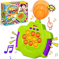 Miniatyrbild 1 av 5: Snabbt tryckspel Pop Fidget-leksak för barn och vuxna, Fash Push Bubble Pop-spel med ballong för festfamilj, Handhållen Pop Elektroniskt sensoriskt klämspe