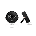 Miniatyrbilde 2 av 5: Magnetisk Kjøkken Timer LED Digital Timer Manuell Nedtelling Timer Alarmklokke Matlaging Dusj Studie Fi