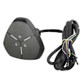 Miniatyrbillede 1 af 5: Computer Desktop Switch PC Tænd/Genstart Knap Dobbelt USB Ekstern Forlænger Strømkabel Tænd/Sluk Knap til Kontor A