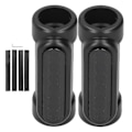 Miniatyrbillede 1 af 5: 1,25 tommer Highway Crash Bar LED Lysrørklipslampe Hvid DRL Amber Blinklys til Motorcykel