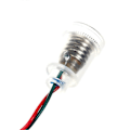 Miniatyrbild 4 av 5: 10 st E10 Lampbas LED Skruvmonterad Små Glödlampor Hållare Ljussockel med Trådsockel för