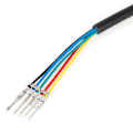 Miniatyrbilde 5 av 5: Dashbordskabel for elektrisk scooterdisplay, 5-pin instrumentgasskabeldeler