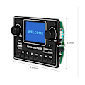 Miniatyrbild 3 av 5: LCD MP3-spelarmodul 28x64 Display Bluetooth Digital Audio Dekoderkort TDM157 USB SD BT FM för C