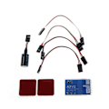 Miniatyrbillede 1 af 5: 6-akset Gyro A3 V2 Flyvemaskine Flight Controller Stabilisator til RC Fly Ny js