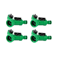 Miniatyrbillede 2 af 5: 4 stk. Havevandingsfordeler Y-formet Vandsplitter 20/25mm Hun-gevind 2-vejs Vandventil Vandingsystem