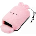Miniatyrbillede 1 af 4: Opvarmet Mussemåtte, Pink USB Opvarmet Mussemåttevarmer Vinter Laptop Computer Mussemåtte til Hjem og Kontor, Tilfældig Farve USB-ledning