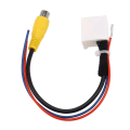 Miniatyrbilde 5 av 5: 3x 16-pins bakkameraadapterkabel, parkering, backup-videokabeladapter, navigasjon DVD revers