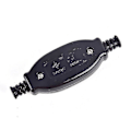 Miniatyrbillede 4 af 5: Vandtæt In Line Switch Cord Switch Ip65 Rund Ledning Kontakt Dobbelt Afbryder