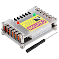 Pikkukuva 3 / 5: ATX-virtalähteen Breakout-levy ja kotelosarja 3,3 V, 5 V, 12 V, -12 V lähtöjännitteellä ja 12 USB-portilla, 3 A maksimilähtö