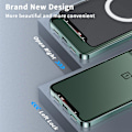 Pikkukuva 2 / 5: Magneettinen MagSafe-kuori OnePlus 12:lle, ultraohut ja kevyt alumiiniseosmattainen iskunkestävä suojus kameran linssisuojalla