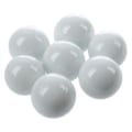 Miniatyrbillede 2 af 3: 20 stk Marmor 16mm Glas Marmor Knicker Glaskugler Dekoration Farve Nuggets Legetøj Hvid