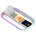 Miniatyrbild 1 av 5: Ps Portal laddningsstation med LED-indikator, bärbar laddningsstativ för Playstation Portal fjärrspelare, Ps Portal tillbehör