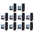 Miniatyrbild 1 av 5: 10x 12V DC-spolarrelä DP-DT LY2NJ HH62P-L JQX-13F 10A med PTF08A-sockel