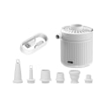 Miniatyrbillede 1 af 5: Bærbar Luftpumpe, USB Opladbar Luftpumpe Opblæsning Afblæsning Med Dyser Til Luftmadras, Pool Til