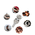 Miniatyrbild 3 av 4: Ringborr Bits Maker Trä Tjock Multi Cutter Träverktyg Set
