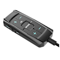 Miniatyrbillede 1 af 5: Ekstern USB Lydkort 7.1 Kanals 3D Lydadapter 3.5mm Spilheadset Høretelefoner Udskiftning Til PC Desktop Notebook