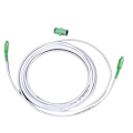 Miniatyrbilde 1 av 5: Pansret SC Patchkabel med Flenskontakt 5m for Optisk Modemforlengelse - Single Mode SC APC for FTTH FTTB FTTP
