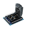 Miniatyrbild 4 av 5: Test Socket Programmer Adapter Konverteringsblock För 0.5m Qfp64 Tqfp64 Lqfp64 Ic