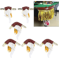 Miniatyrbillede 3 af 5: 6 stk. Billard Net Poolbord Bold Opbevaringspose Børne Billard Bold Lomme Udskiftning Tilbehør Til Børn Poolbord Snookerbord Net
