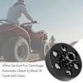 Miniatyrbild 5 av 5: 19mm Go Kart Rolig Centrifugal Automatisk Koppling 3/4 tum 10 Tänder 420 Kedja För Karting