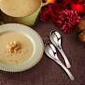 Miniatyrbillede 5 af 5: Robust Suppe Skeer, Premium Rustfrit Stål Suppe Skeer, Serveringsskeer, Sæt af 6