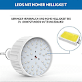 Pikkukuva 5 / 5: LED-lamppu LED-lyhty LED-retkeilylamppu, 10W, ulkovalaistus, kannettava valonlähde