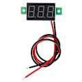 Miniatyrbillede 2 af 3: 2,5-30V Digital LED Display Voltmeter 0,36 tommer To-trådet DC Spændingsmåler