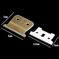 Miniatyrbillede 3 af 3: 2 stk. T-outliner udskiftningskeramiske knive Premium Blade Mod kompatibel med Andis elektriske saks