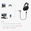 Pikkukuva 5 / 5: Joustava stereopelikuulokemikrofonin johdon vaihto Steelseries Arctis 3/5/7 Pro -pelikuulokkeille