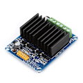 Miniatyrbillede 1 af 5: DC5-12V 0A-30A dobbeltkanals H-bro driver motor robot stepper driver styrekort modul