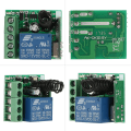 Miniatyrbilde 4 av 4: Trådløs fjernkontrollbryter Relé Sender Mottaker 433mhz Dc 12v 1ch Universal Fjernkontrollbrytermodul Og Rf Sender Smart Hjem Fjernkontroll