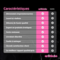 Pikkukuva 6 / 6: Gode - Eroticon - 19 cm - Ruusu - Rypytetty varsi - 3XLR liitin - Yleinen Rosa