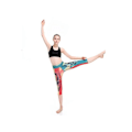 Miniatyrbillede 7 af 9: Lejon Yoga Capri MultiColor M