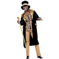 Miniatyrbild 4 av 4: Pimp käpp Guld one size
