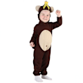 Pikkukuva 2 / 2: Apa Barndräkt Maskeradkläder Brown 128