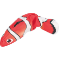 Miniatyrbillede 2 af 4: Interaktiv Katt Hund Aktivitets Leksak Sprattlande fisk Red one size