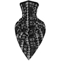 Miniatyrbillede 1 af 4: Ansiktsscarf Bandana Baklava Multifunktionsscarfs Tvättbar Black one size