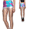 Miniatyrbillede 2 af 5: Våfflor Leggings MultiColor L